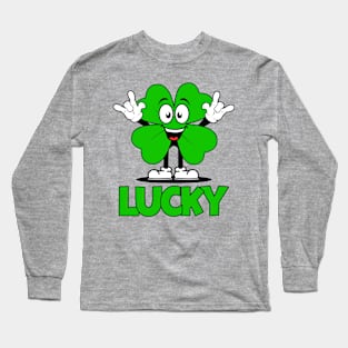 Lucky Shamrock Long Sleeve T-Shirt